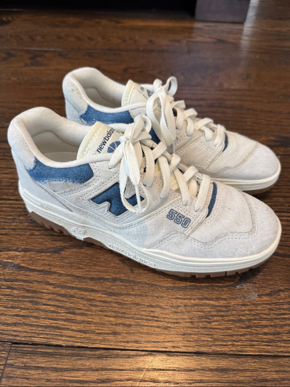 New Balance 550 Denim Sneakers
